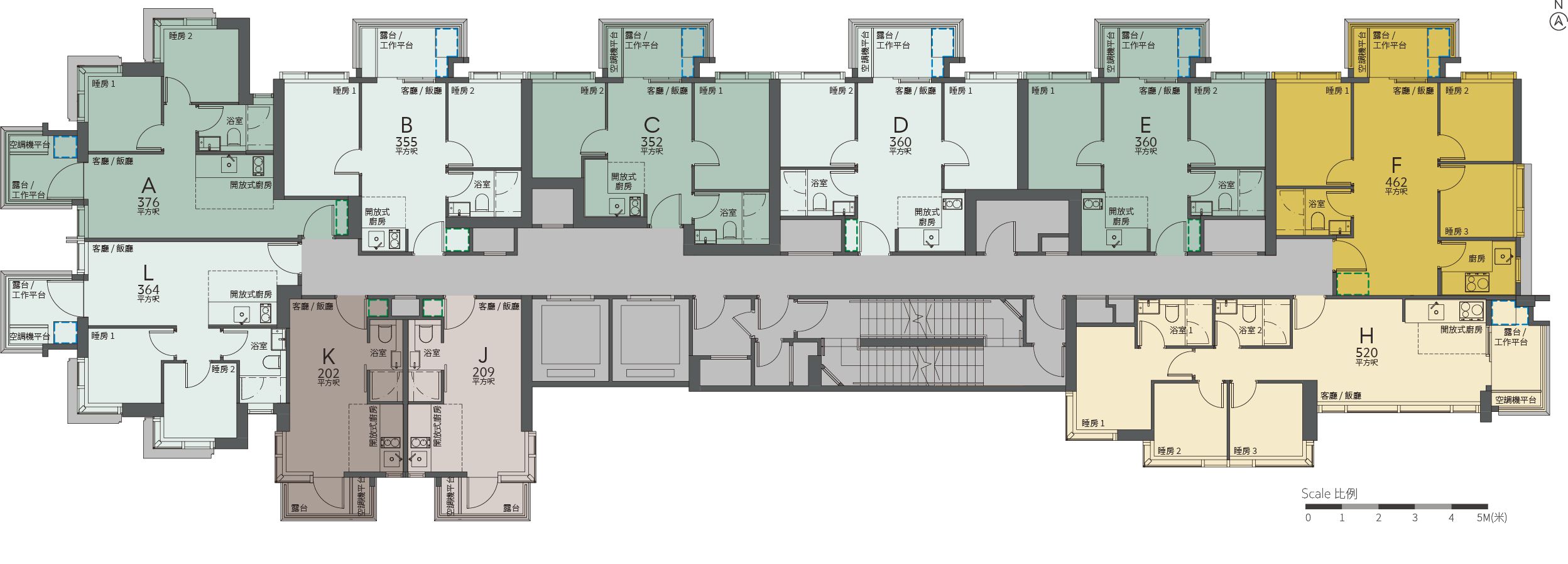 薈淳 CONNEXT 平面圖